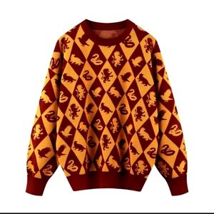 Harry Potter Gryffindor Color Block Sweater